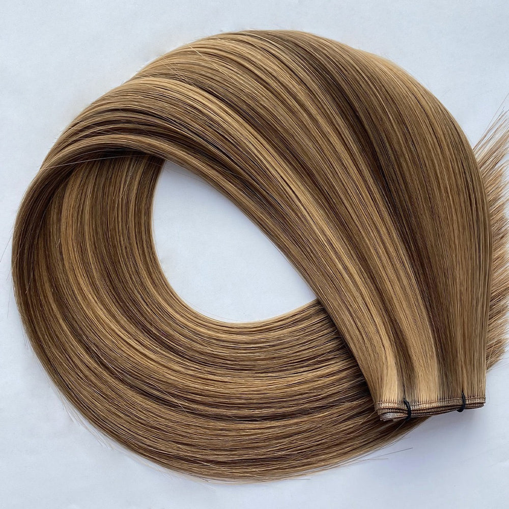 Brooklyn (Golden blonde) - Reinforced Handtied Weft