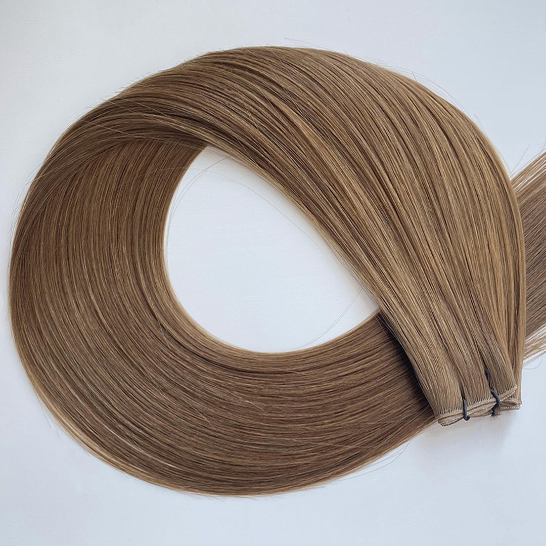 Rachel (Warm Golden Bronde) - Reinforced Handtied Weft