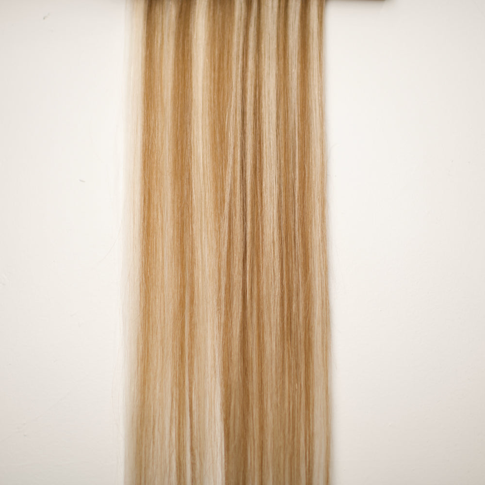 Stephanie (Cool Brown and Cool Blonde) - Reinforced Handtied Weft